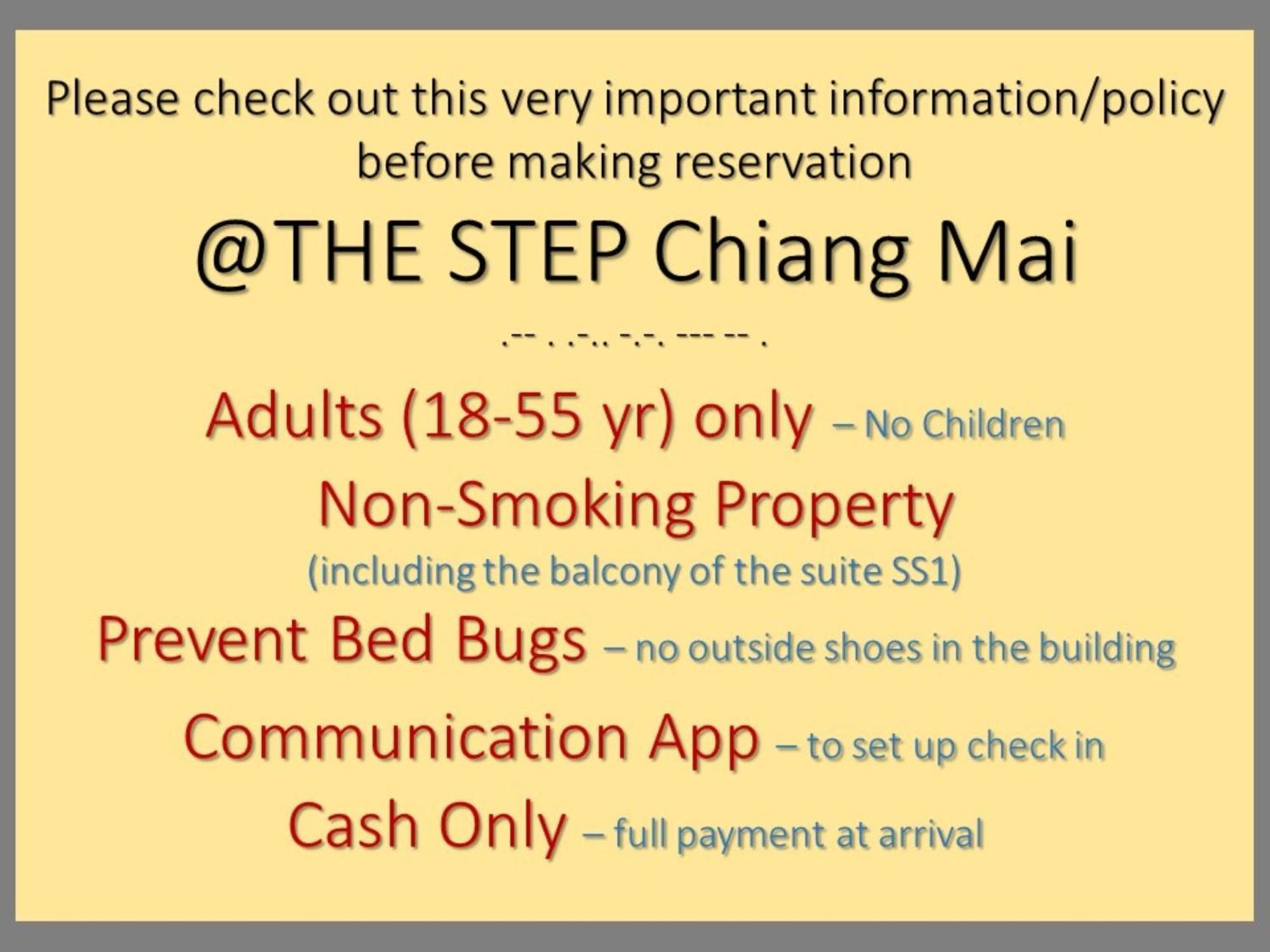 The Step Chiang Mai (Adults Only) Hotel Exterior photo